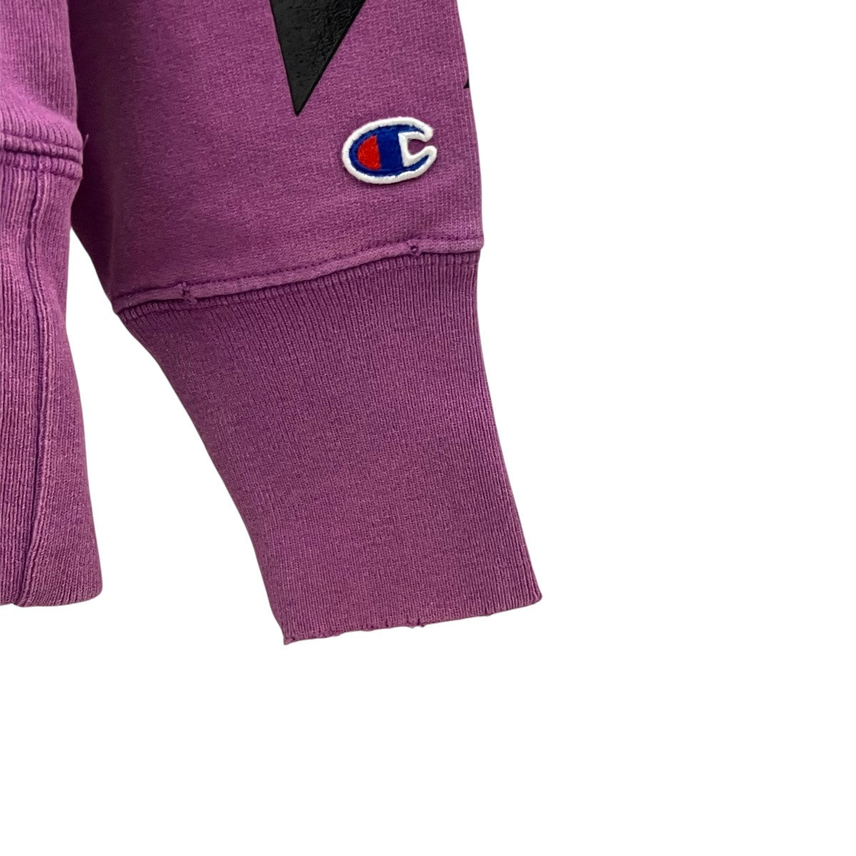 Off-White x Champion Pullover Hoodie Purple - Pre-owned