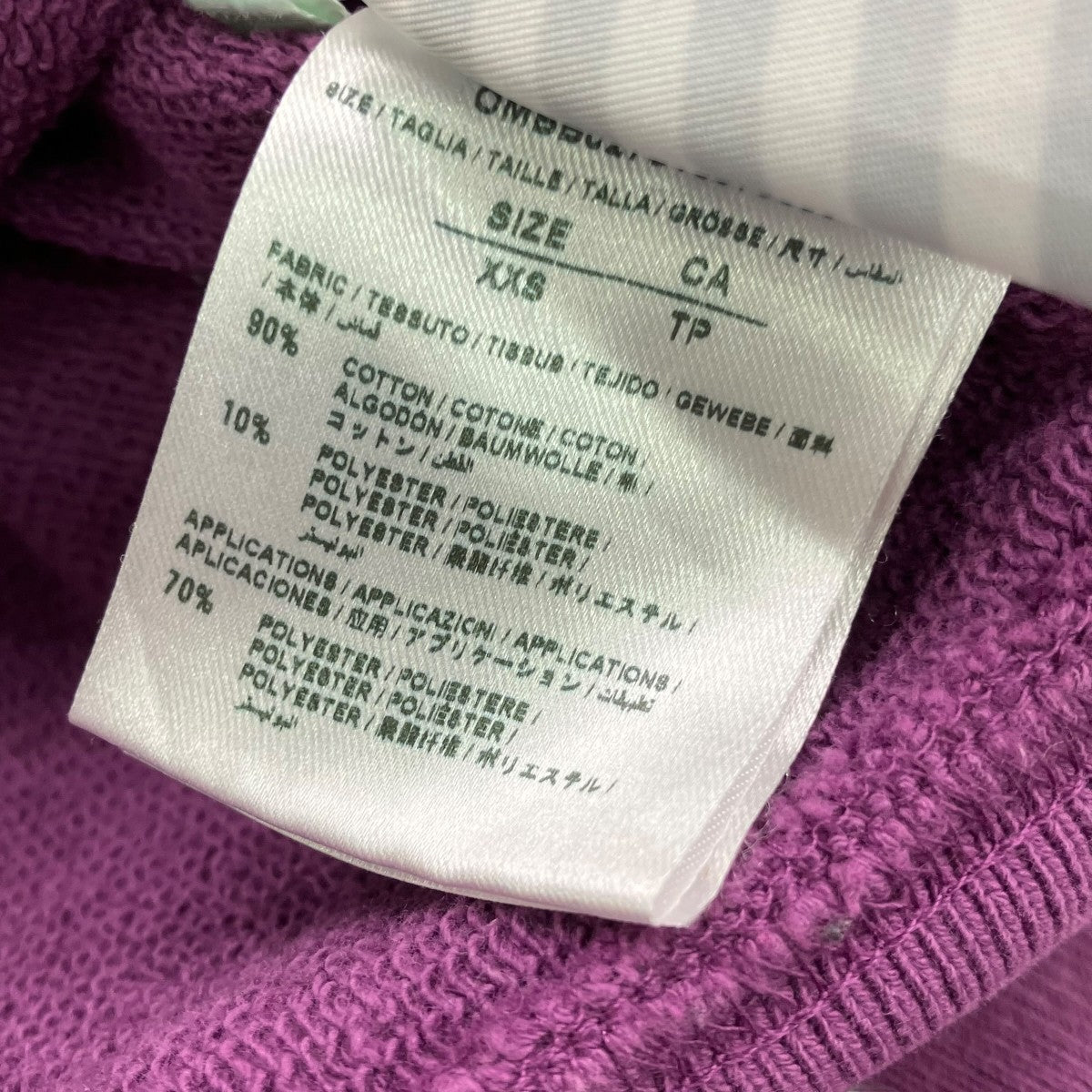 Off-White x Champion Pullover Hoodie Purple - Pre-owned