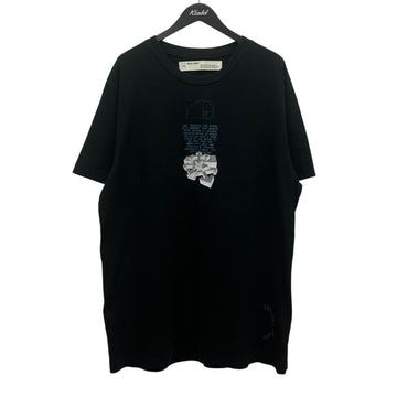 Off-White Printed T-Shirt Black - Pre-owned