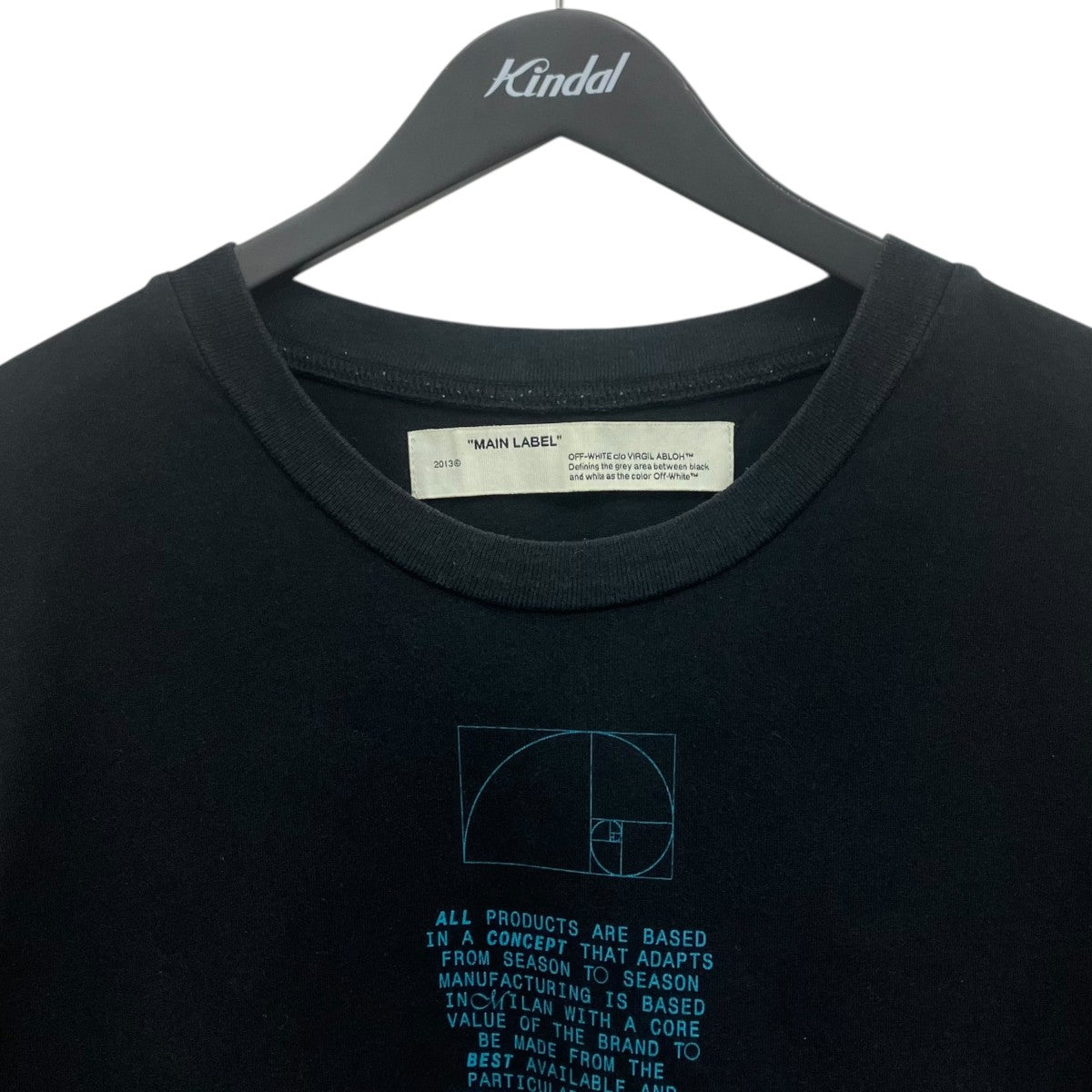 Off-White Printed T-Shirt Black - Pre-owned