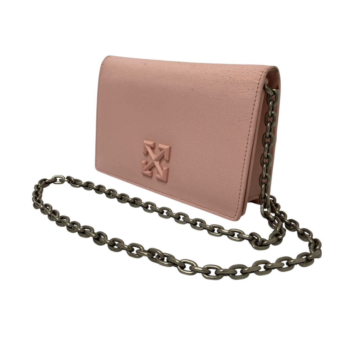 Off-White Jitney 0.5 Shoulder Bag Pink - Pre-owned