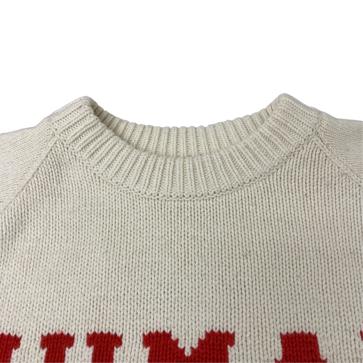 Human Made Raglan Sleeve Knit Ivory - Pre-owned