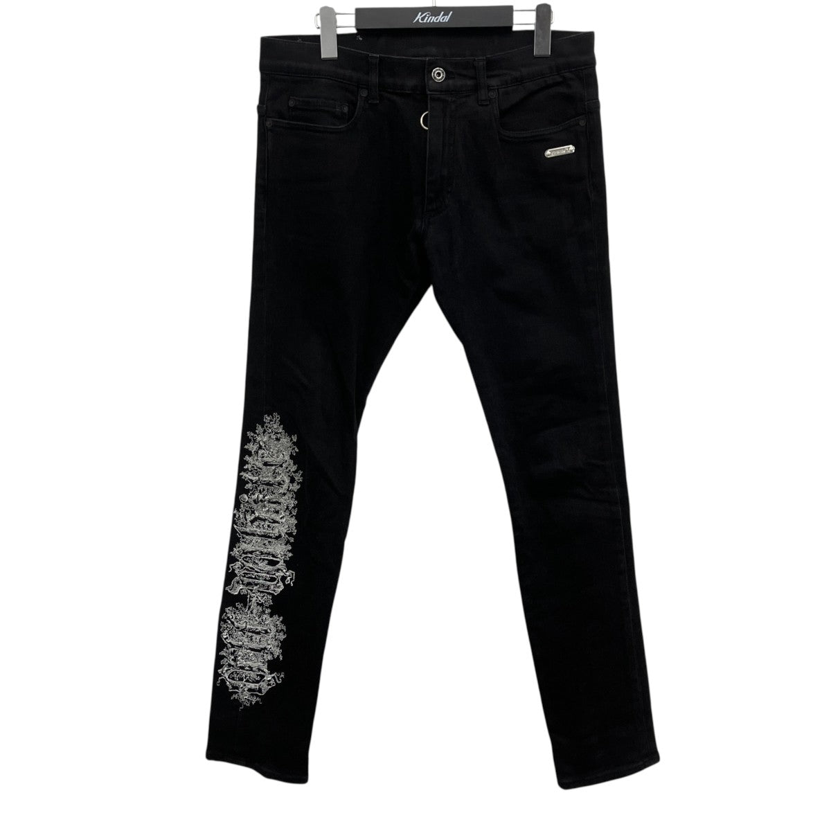 Off-White Denim Pants Black - Pre-owned