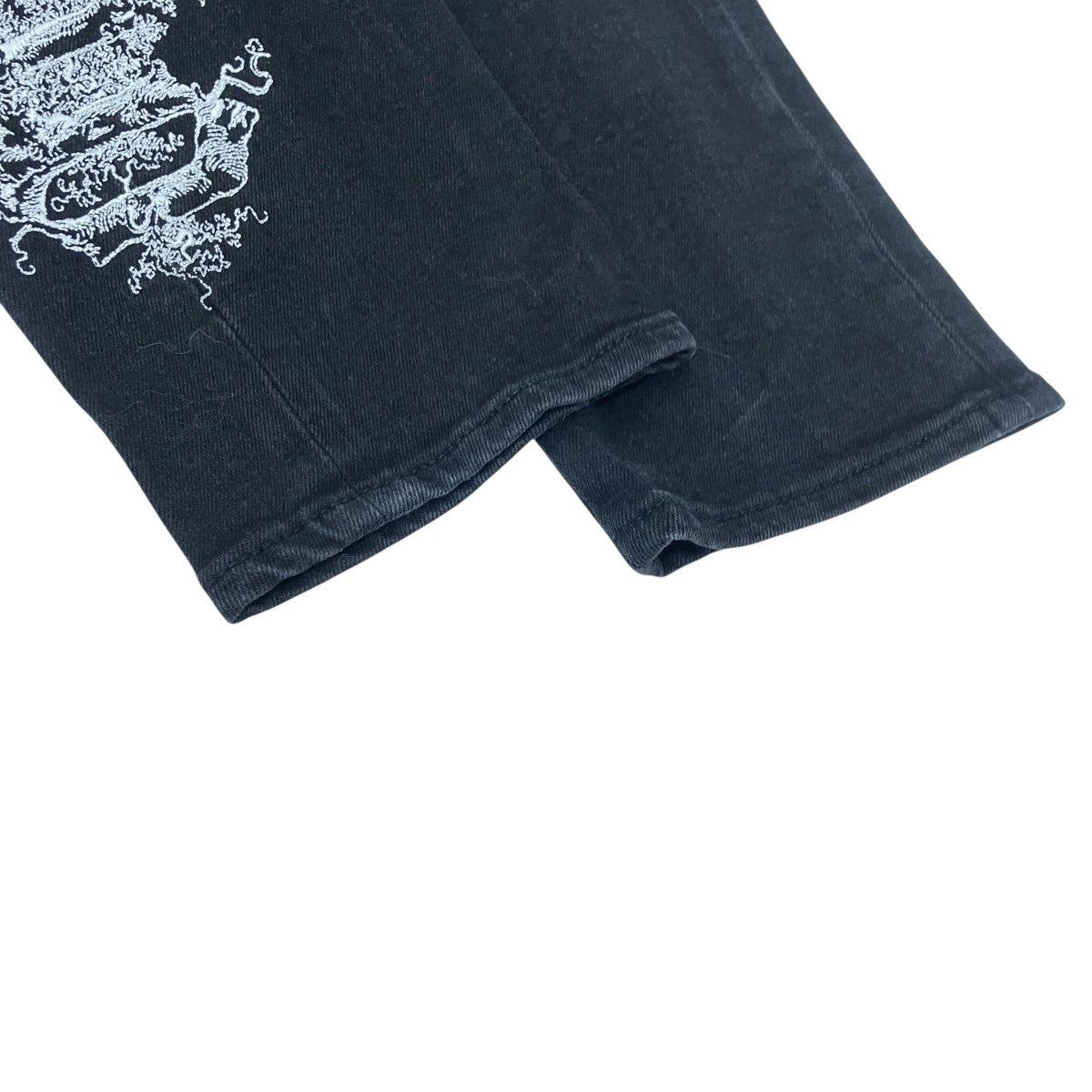 Off-White Denim Pants Black - Pre-owned