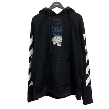 Off-White 20ssdripping Arrows Hoodie Hooded Hoodie Black - Pre-owned