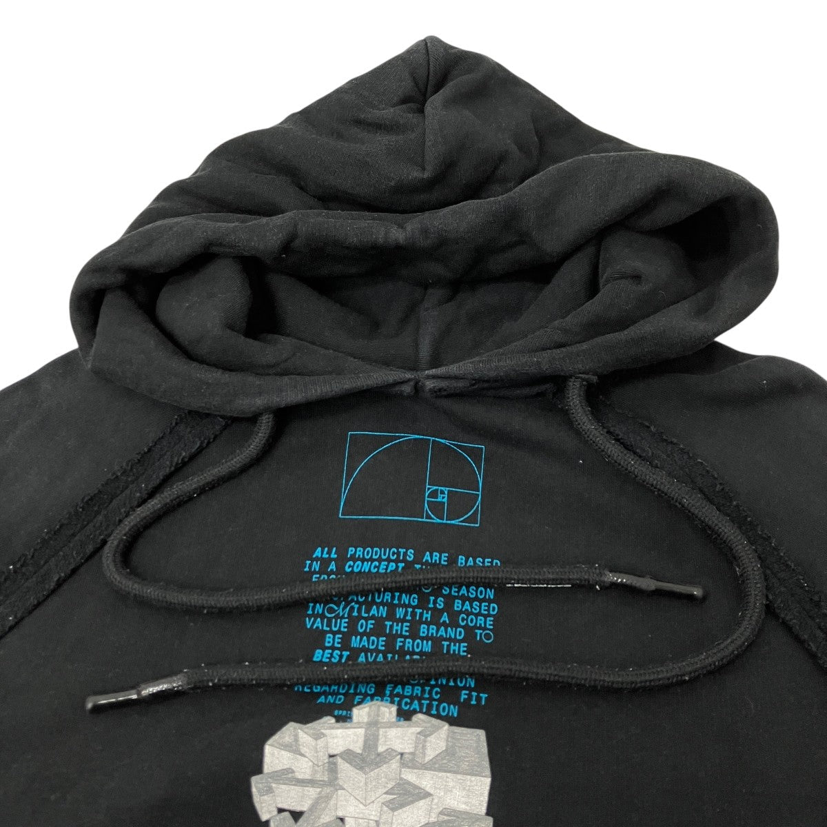 Off-White 20ssdripping Arrows Hoodie Hooded Hoodie Black - Pre-owned