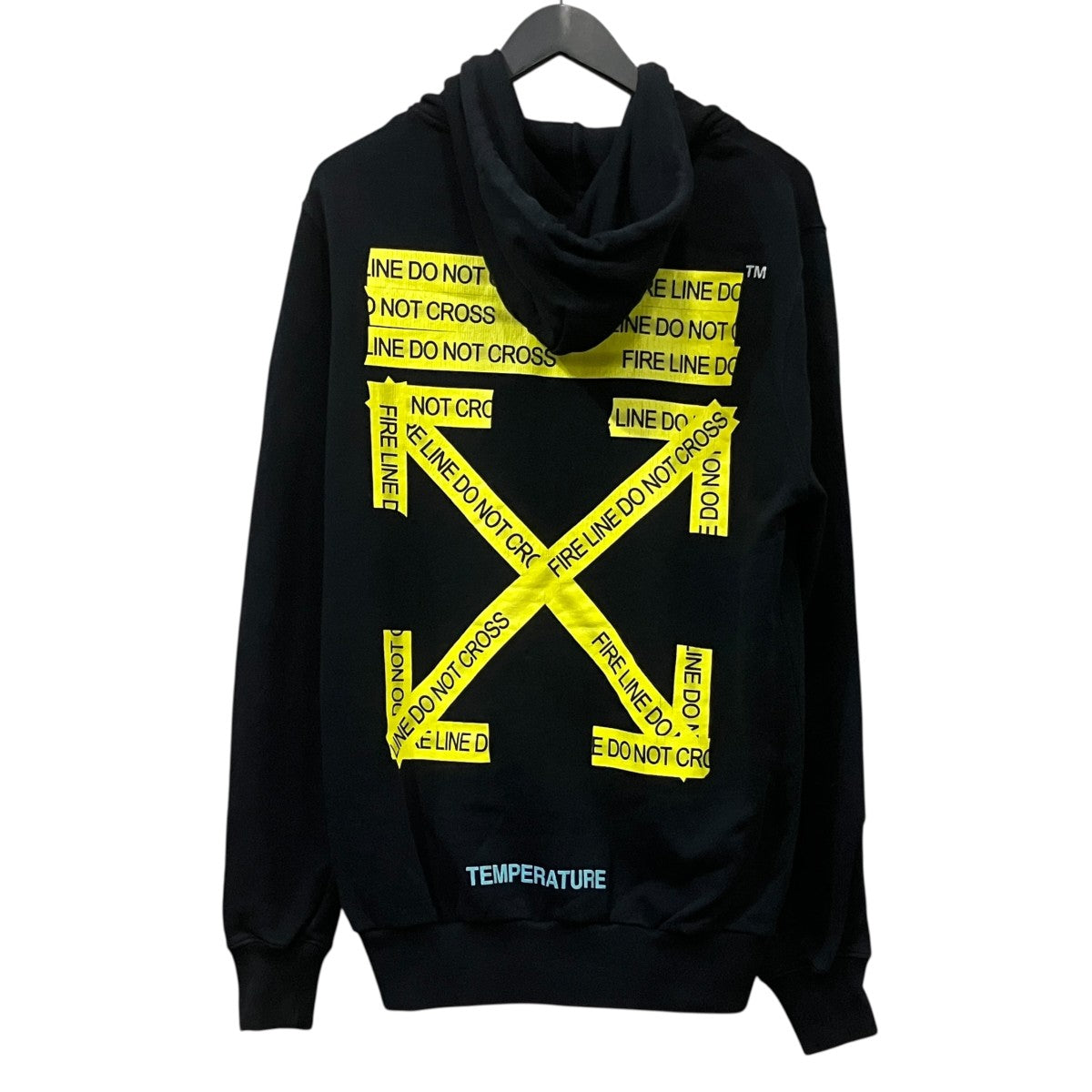 Off-White Zip Hoodie Black - Pre-owned