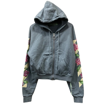 Off-White Zip Hoodie Blue - Pre-owned