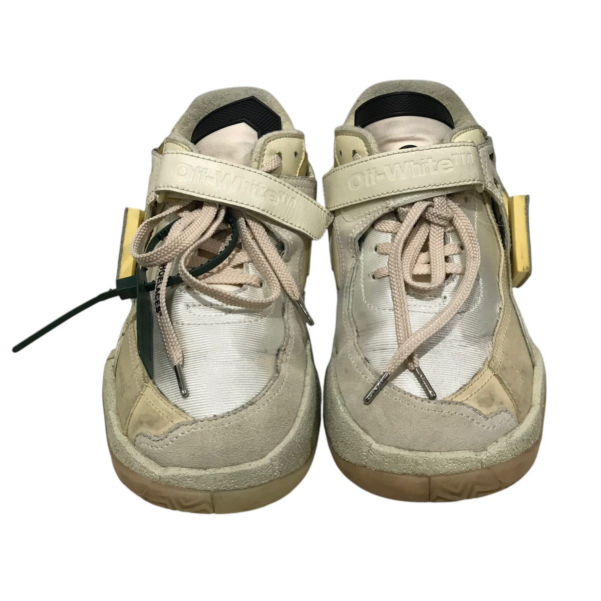 Off-White Low Cut Sneakers Beige - Pre-owned