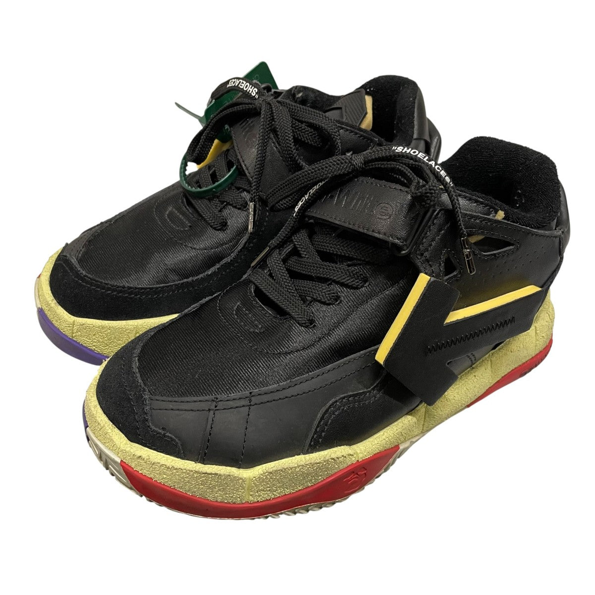 Off-White Puzzle Low Sneakers Black - Pre-owned