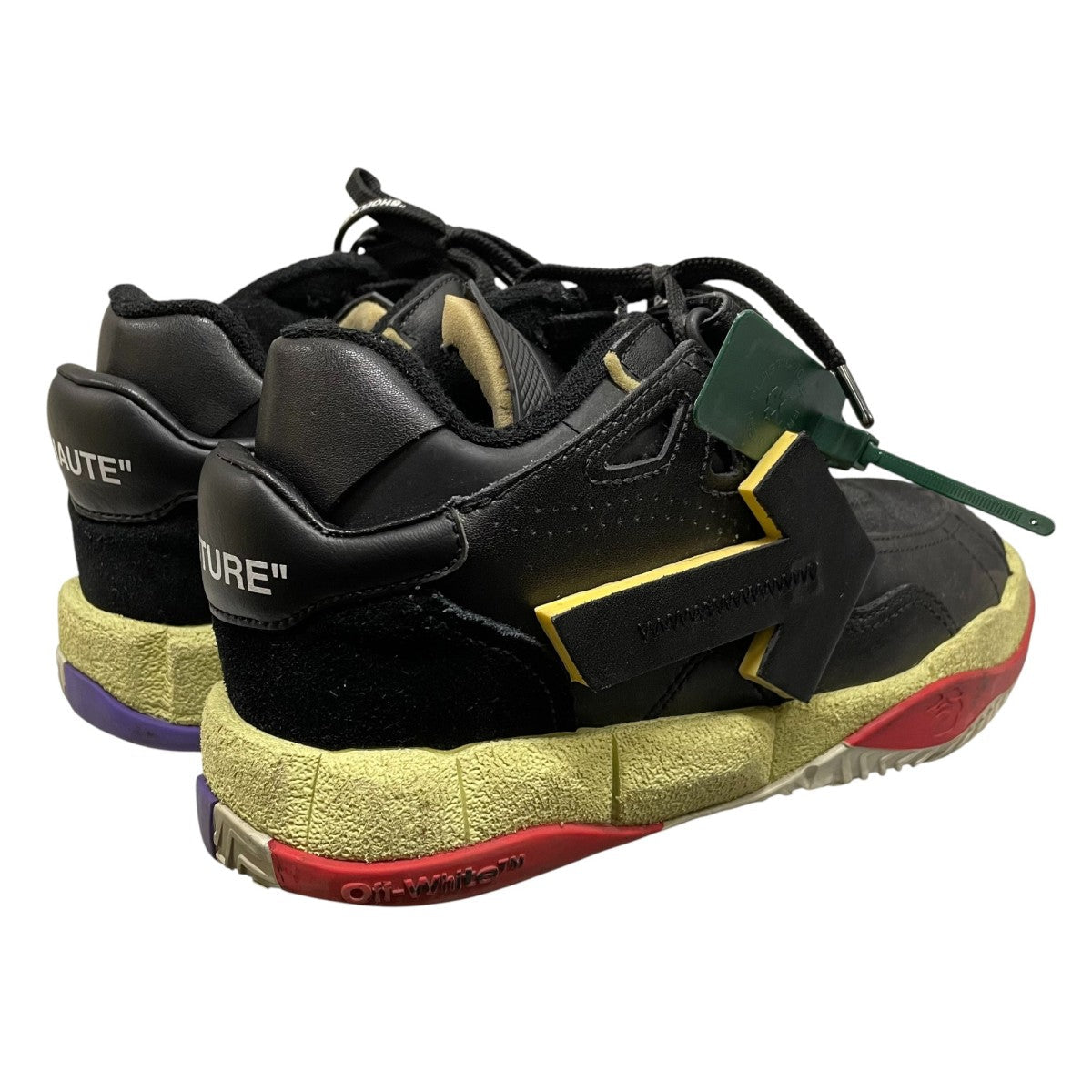 Off-White Puzzle Low Sneakers Black - Pre-owned