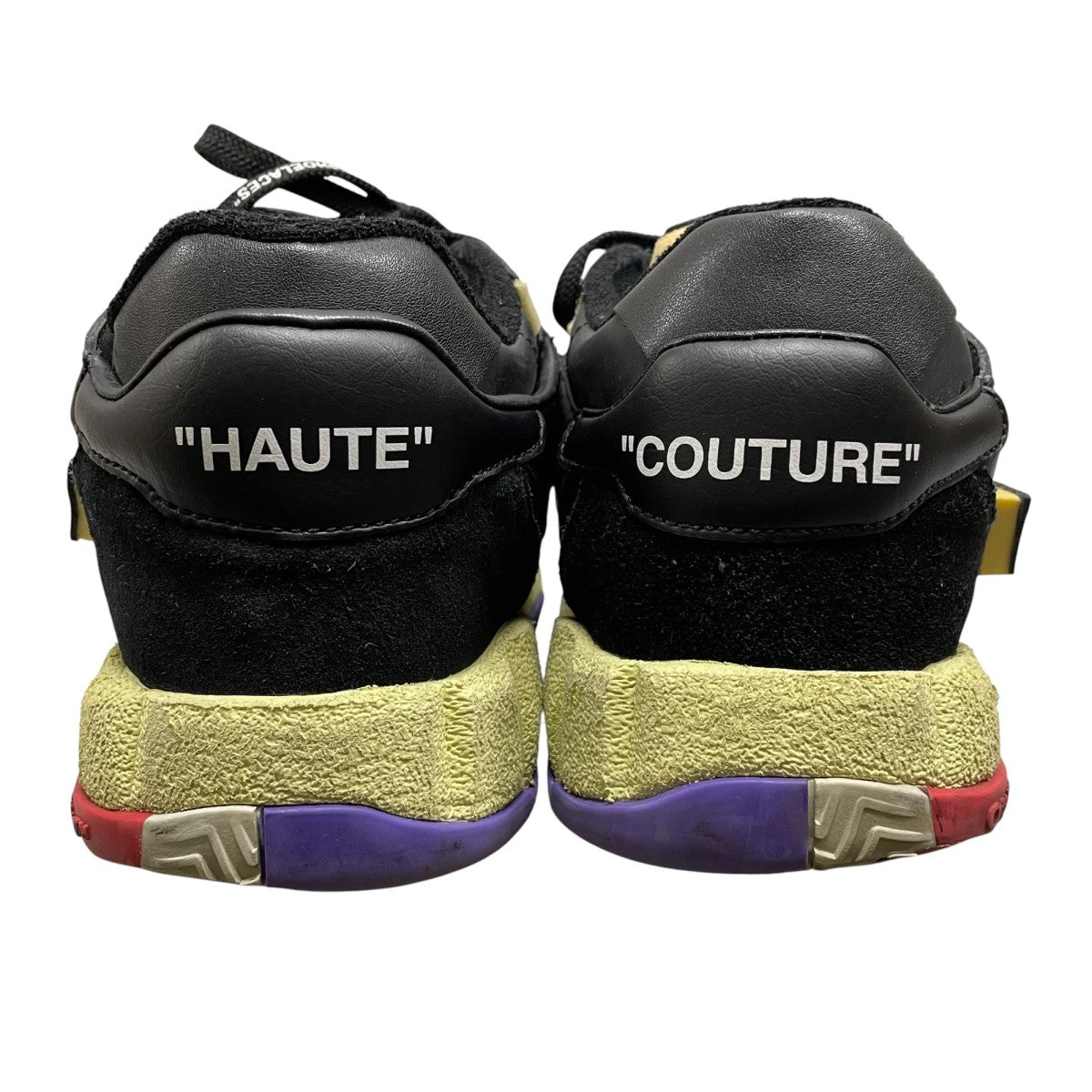 Off-White Puzzle Low Sneakers Black - Pre-owned