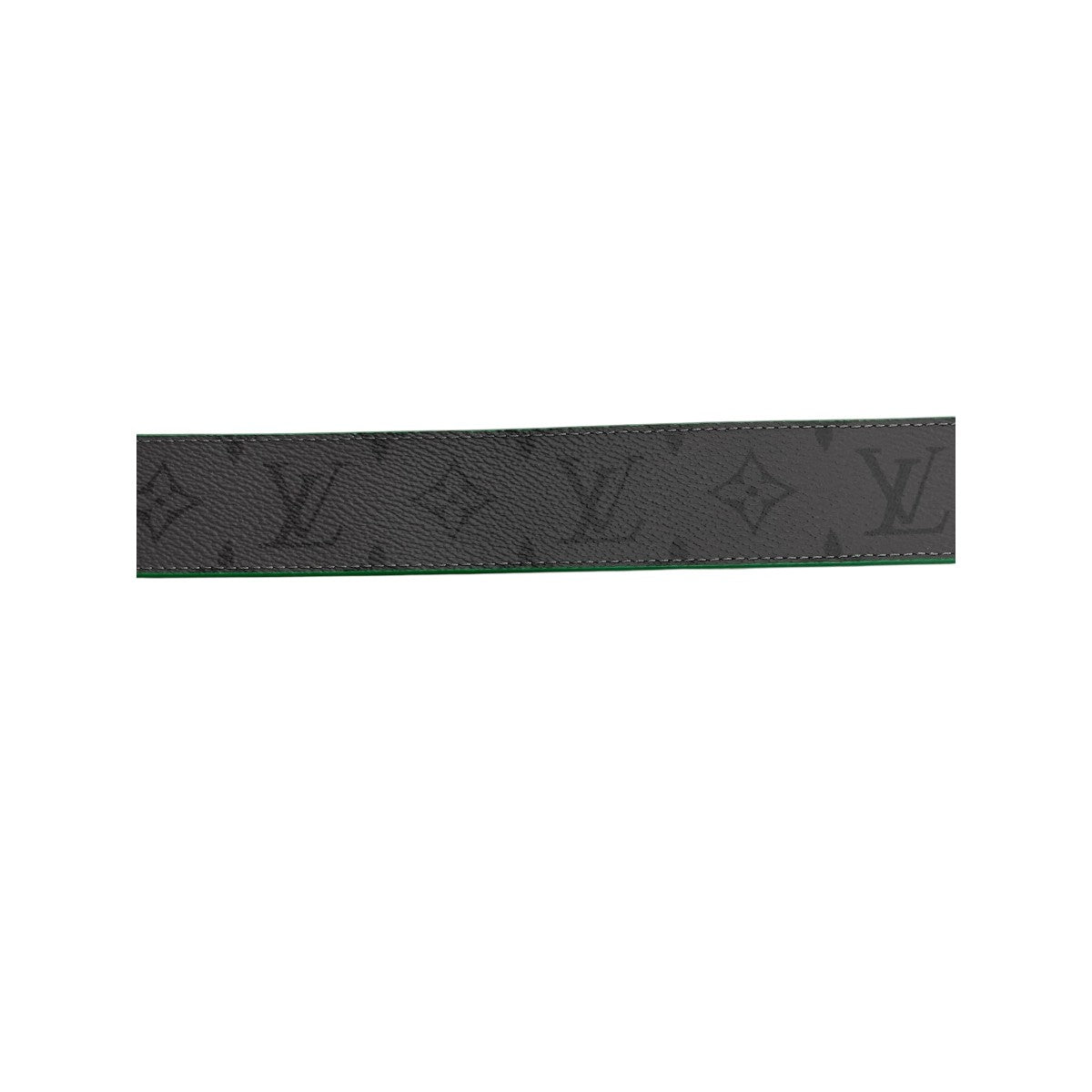 Louis Vuitton LV Initiales Belt Grey Green - Pre-owned