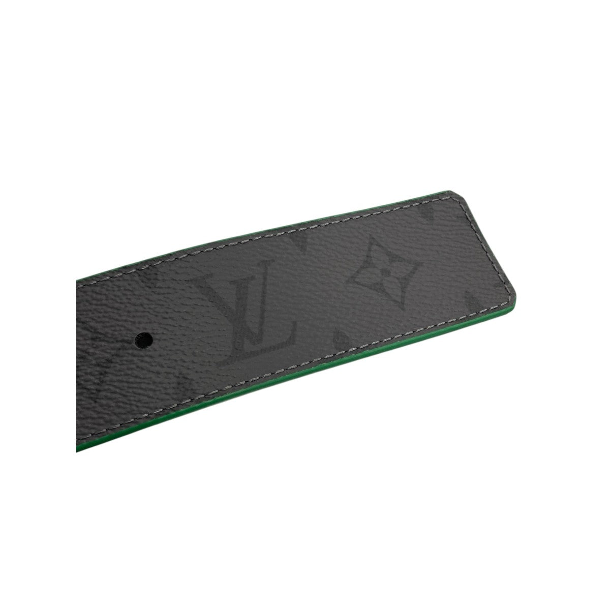 Louis Vuitton LV Initiales Belt Grey Green - Pre-owned