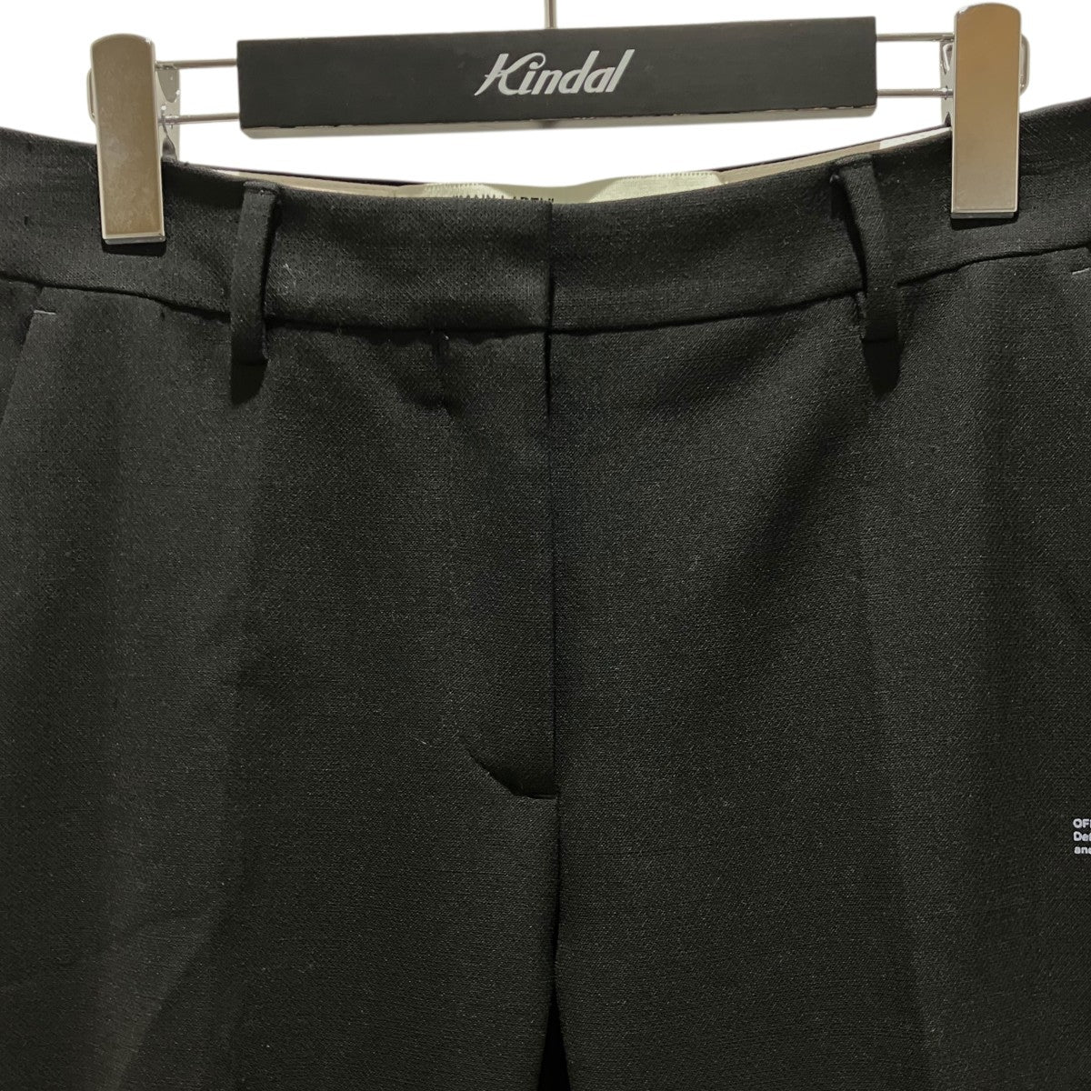 Off-White Slacks Black - Pre-owned