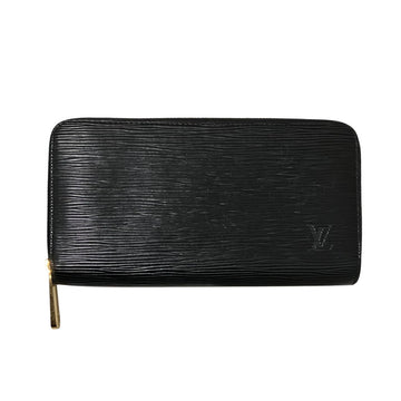 Louis Vuitton [zippy Wallet Epi] Round Zip Wallet Black - Pre-owned
