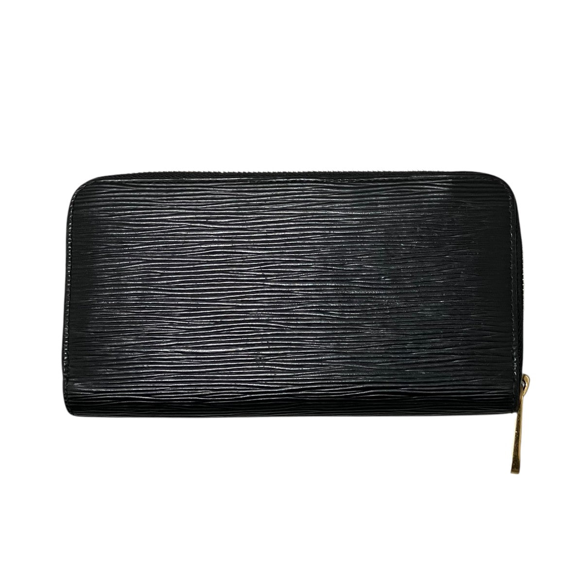 Louis Vuitton [zippy Wallet Epi] Round Zip Wallet Black - Pre-owned