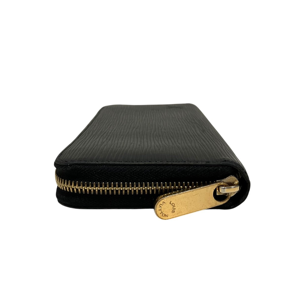 Louis Vuitton [zippy Wallet Epi] Round Zip Wallet Black - Pre-owned