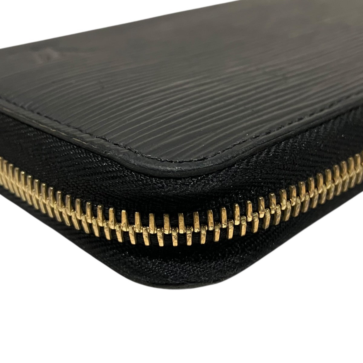 Louis Vuitton [zippy Wallet Epi] Round Zip Wallet Black - Pre-owned