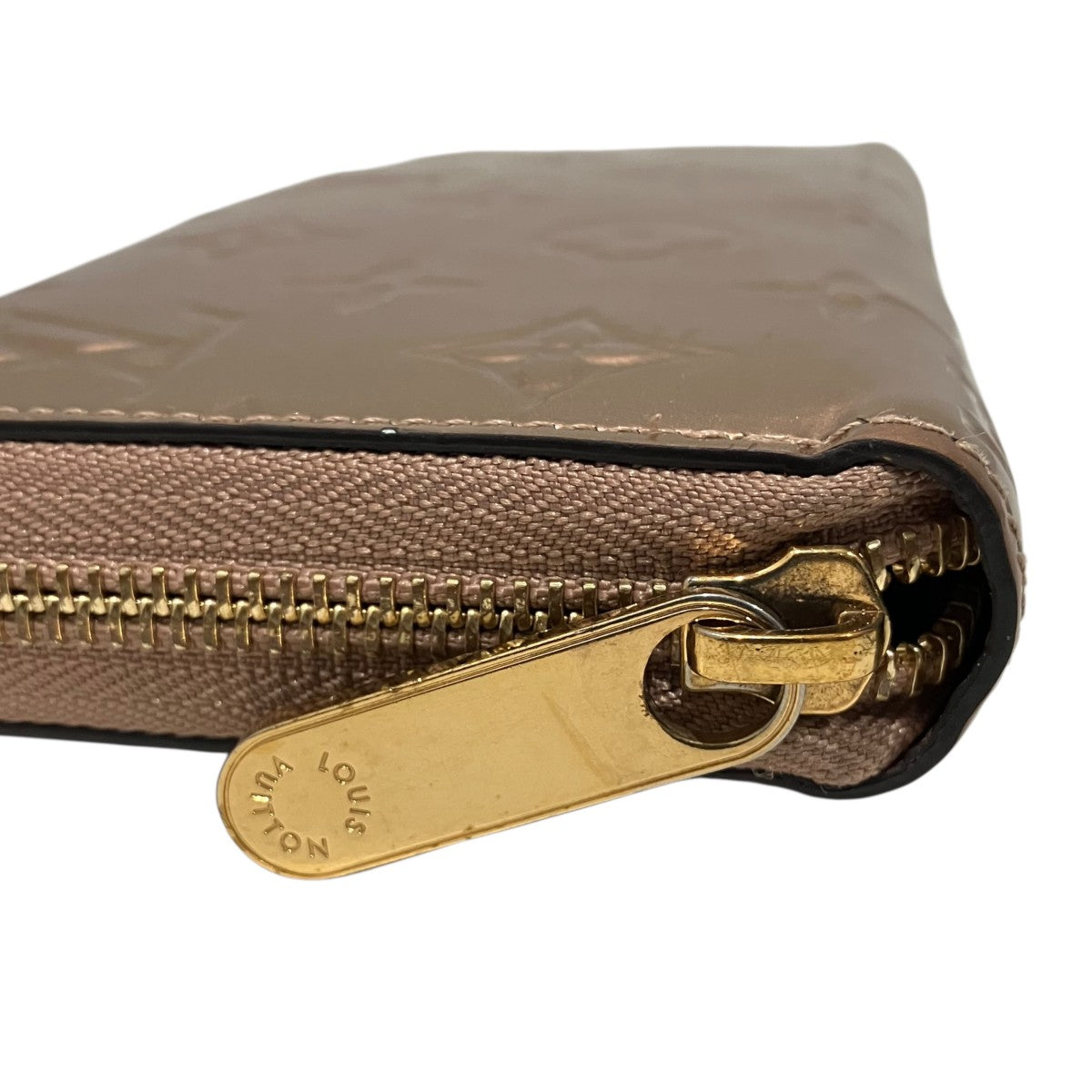Louis Vuitton [zippy Wallet] Round Zip Wallet Rose Gold - Pre-owned