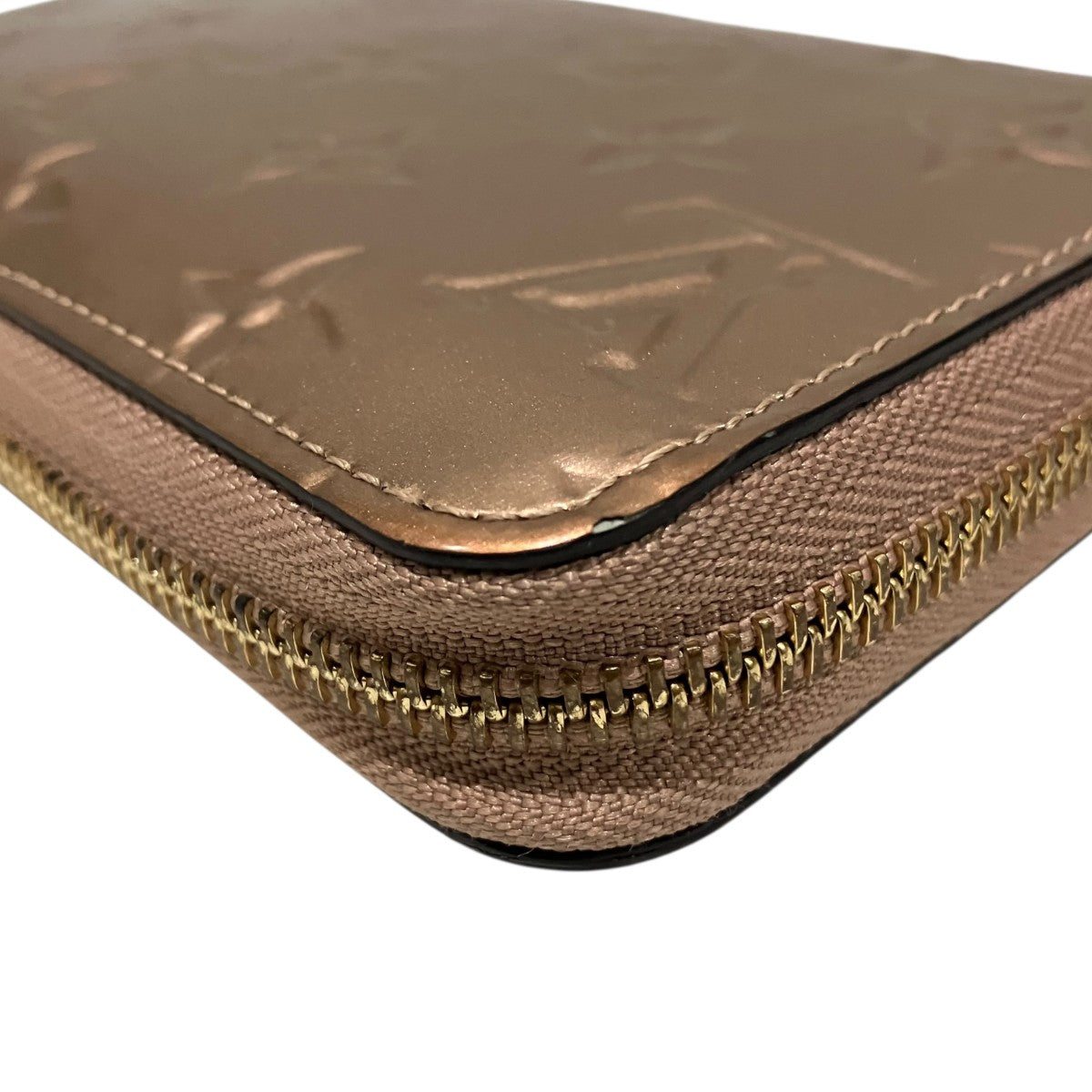 Louis Vuitton [zippy Wallet] Round Zip Wallet Rose Gold - Pre-owned