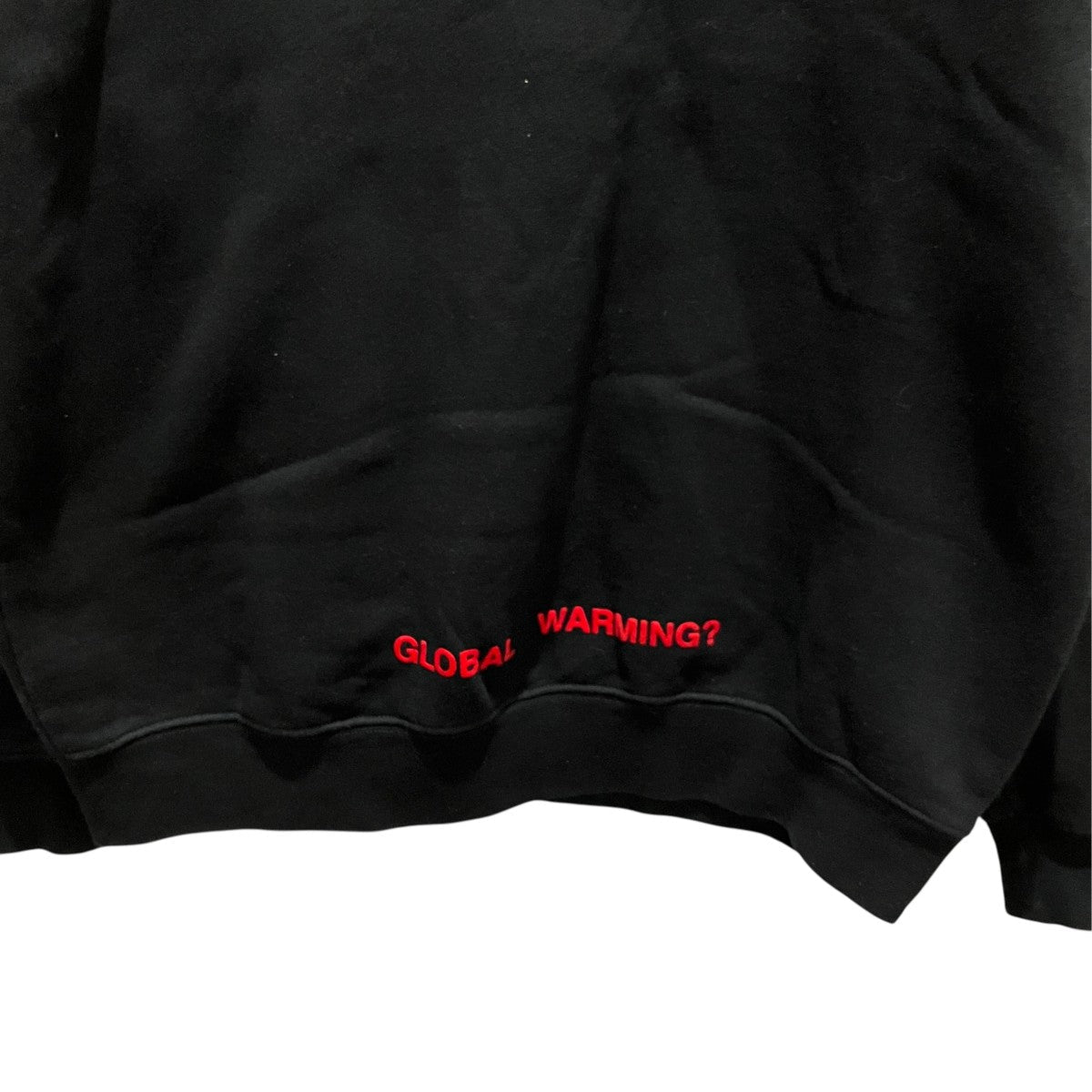 Off-White Flower Print Sweatshirt Black - Pre-owned