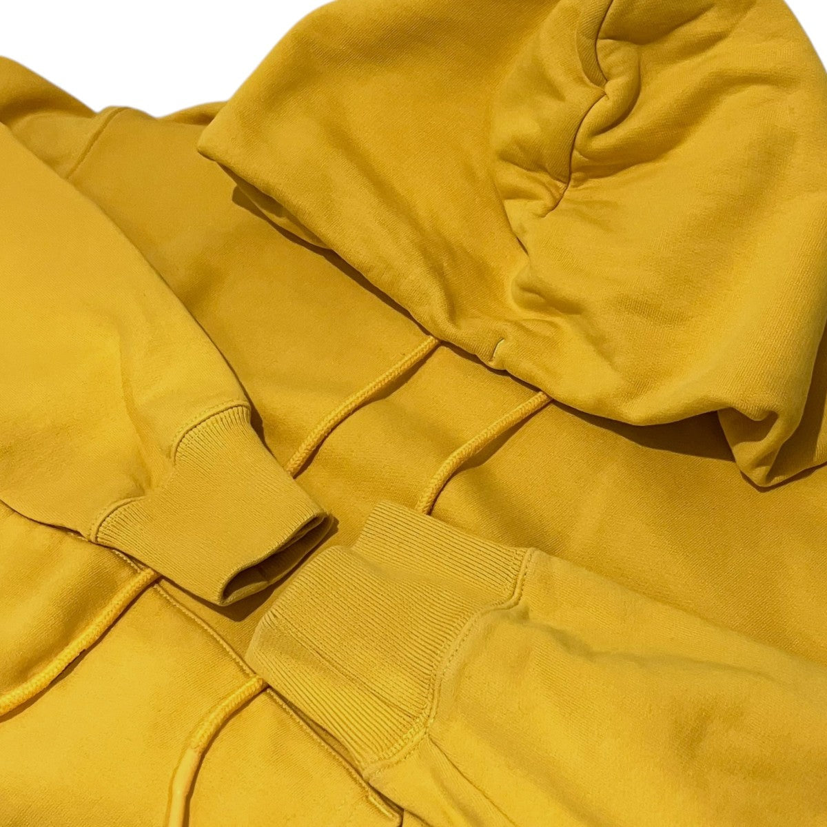 Off-White Pullover Hoodie Yellow - Pre-owned