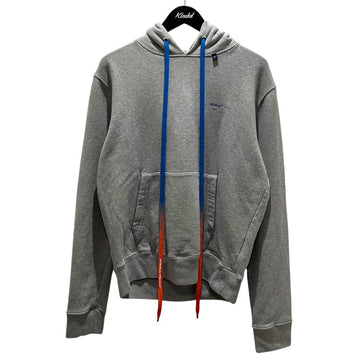 Off-White Pullover Hoodie Gray - Pre-owned