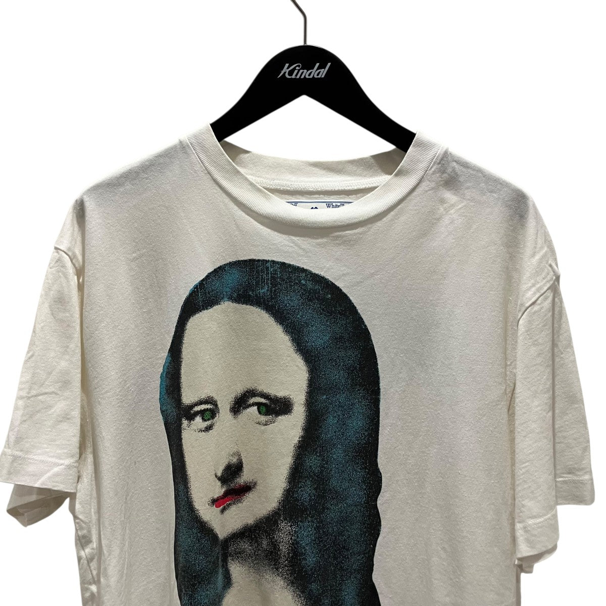 Off-White Monalisa TEE Printed T-Shirt White - Pre-owned