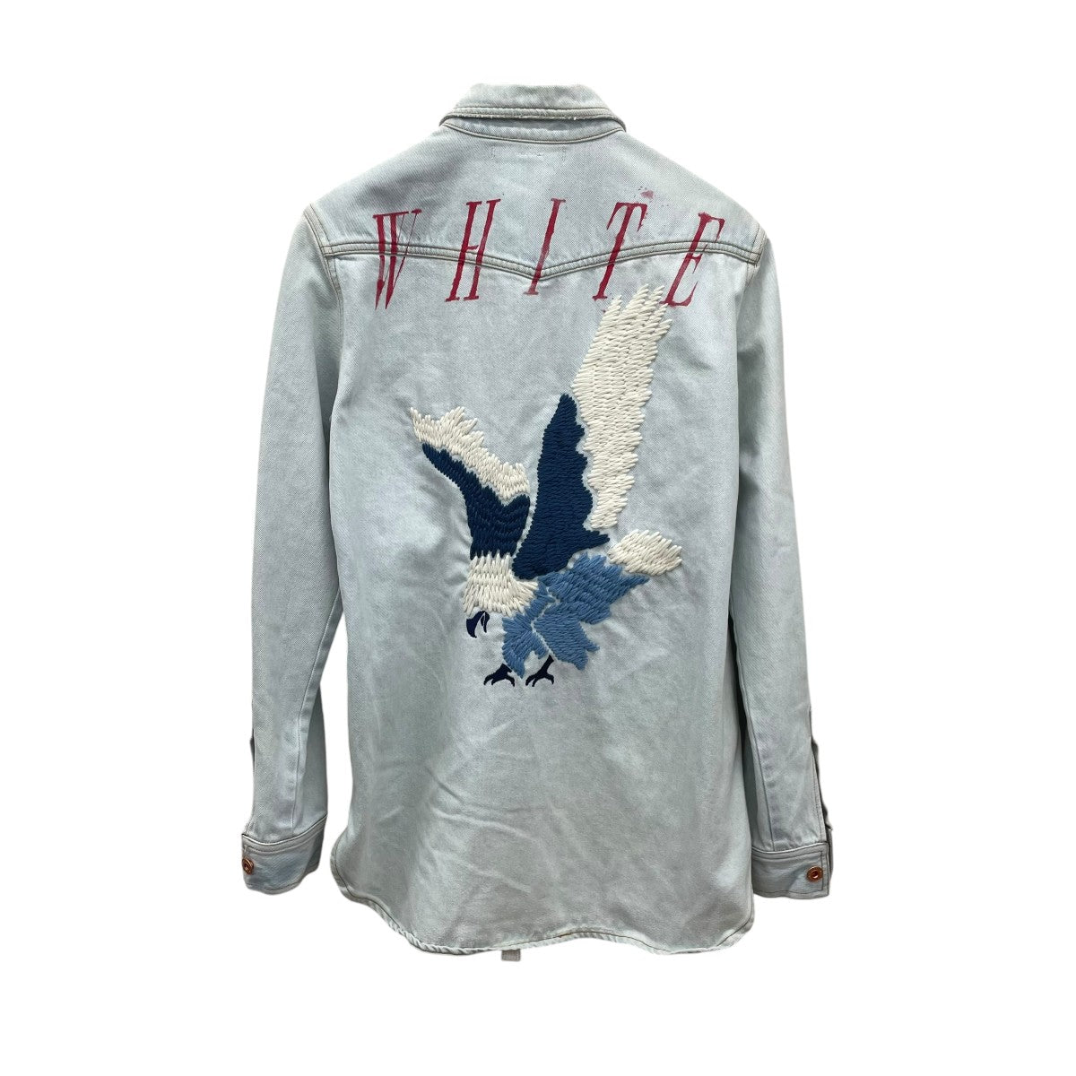 Off-White Denim Jacket Indigo - Pre-owned