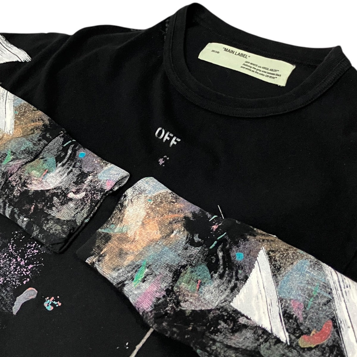 Off-White Paint Top Black - Pre-owned