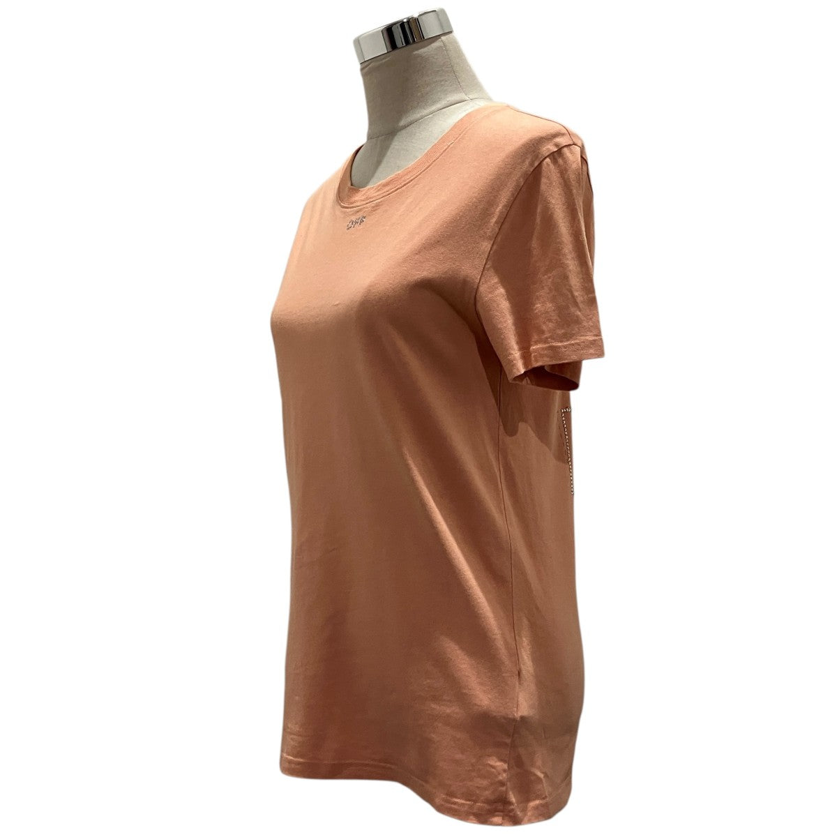 Off-White Back Swallow Logo T-Shirt Orange - Pre-owned