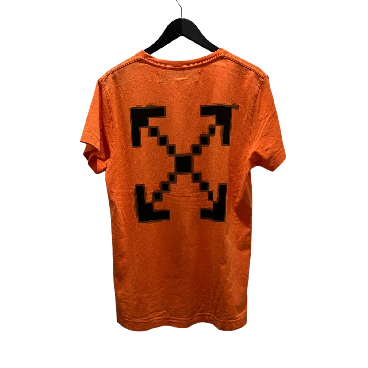 Off-White Printed T-Shirt Orange - Pre-owned