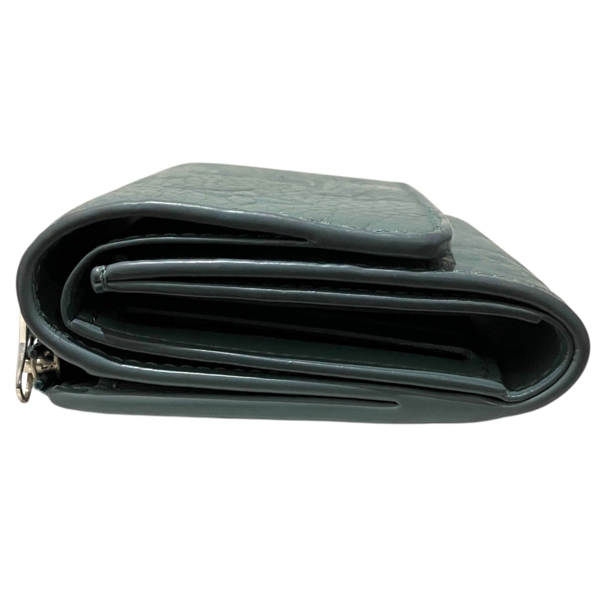 Louis Vuitton [taurillon Monogram Portefeuille Pilot] Trifold Wallet Misty Lake - Pre-owned