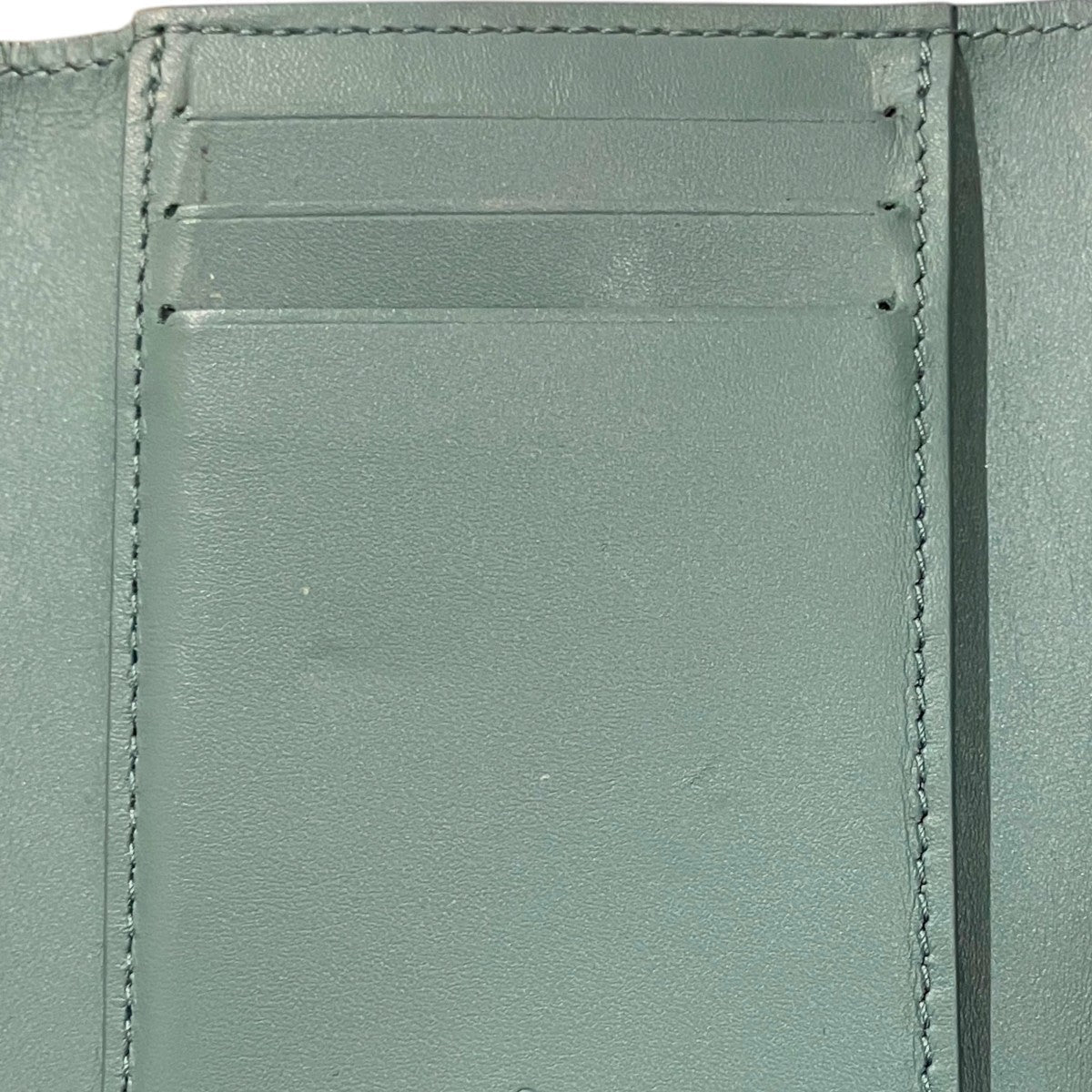 Louis Vuitton [taurillon Monogram Portefeuille Pilot] Trifold Wallet Misty Lake - Pre-owned