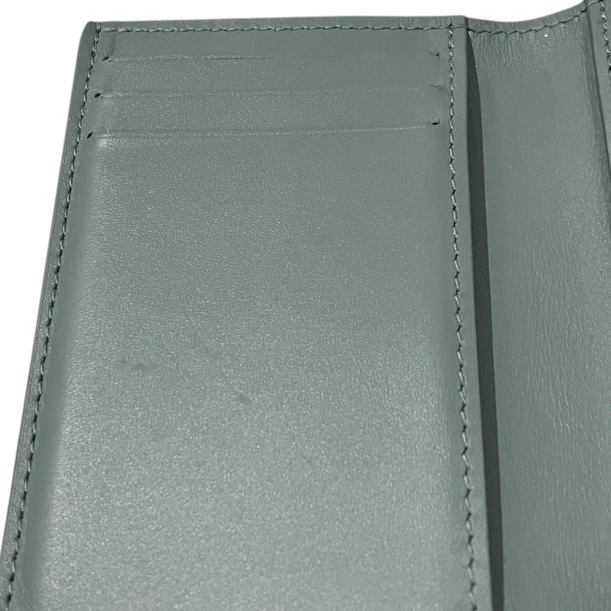 Louis Vuitton [taurillon Monogram Portefeuille Pilot] Trifold Wallet Misty Lake - Pre-owned
