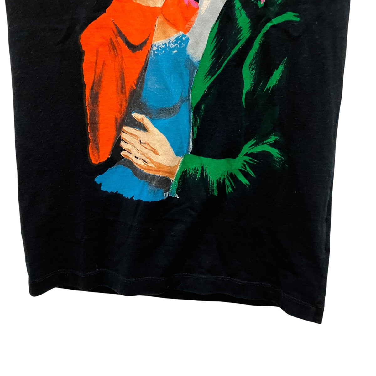 Off-White Printed T-Shirt Black - Pre-owned
