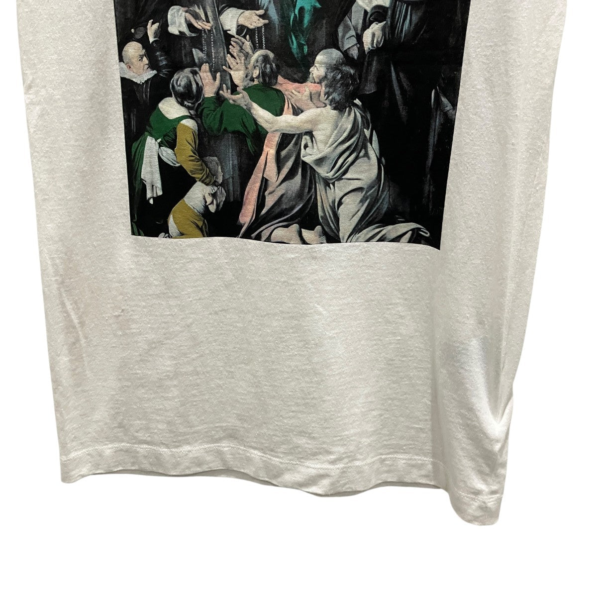 Off-White Printed T-Shirt White - Pre-owned