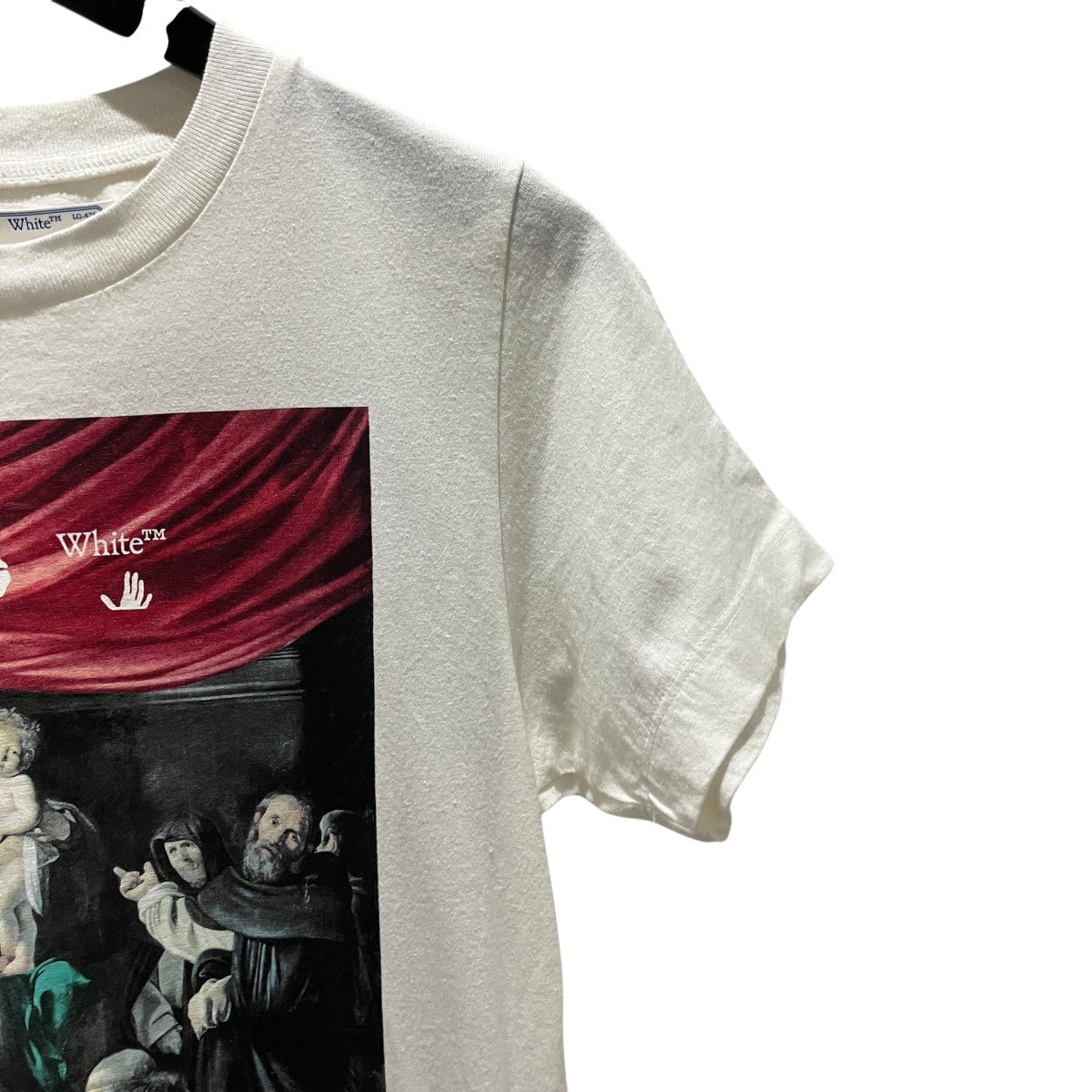Off-White Printed T-Shirt White - Pre-owned