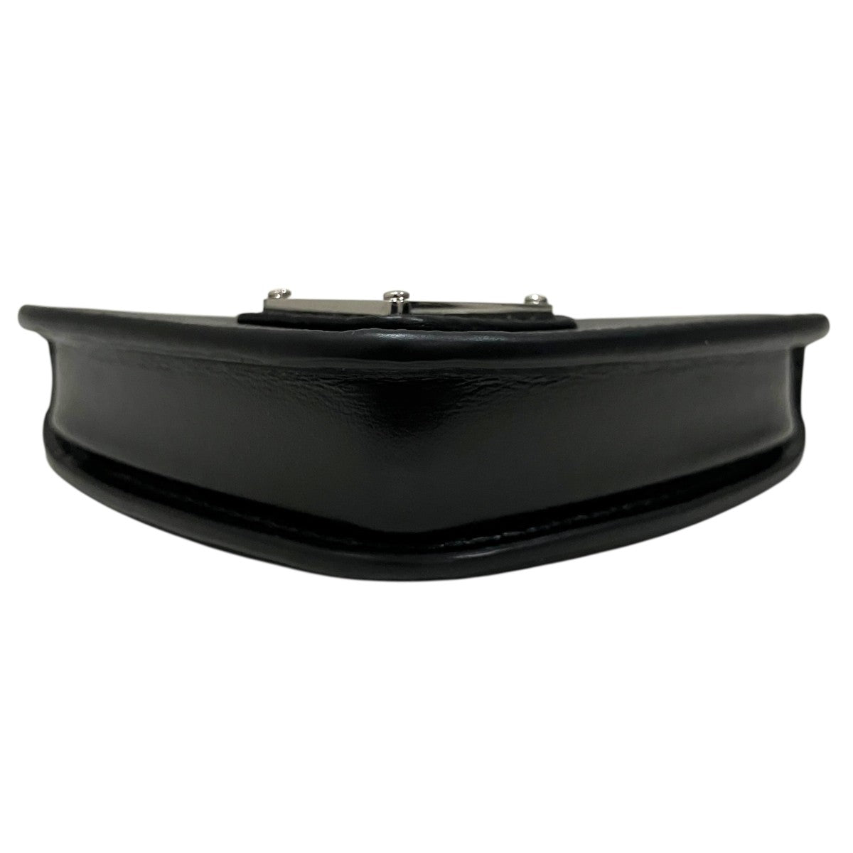 Prada [saffiano Leather Triangle Coin Case] Coin Case Black - Pre-owned