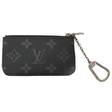 Louis Vuitton [pochette Cle] Coin Case Gray - Pre-owned