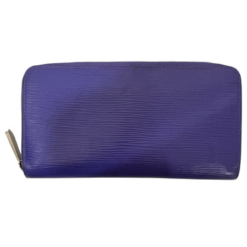 Louis Vuitton [zippy Wallet] Epi Leather Wallet Purple - Pre-owned