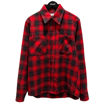 Off-White Flannel Shirt Red - Pre-owned