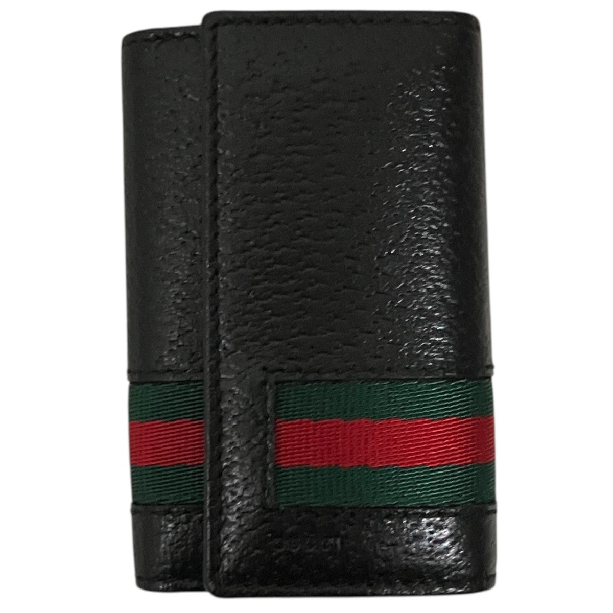 Gucci [sherry Line] Key Case Black - Pre-owned
