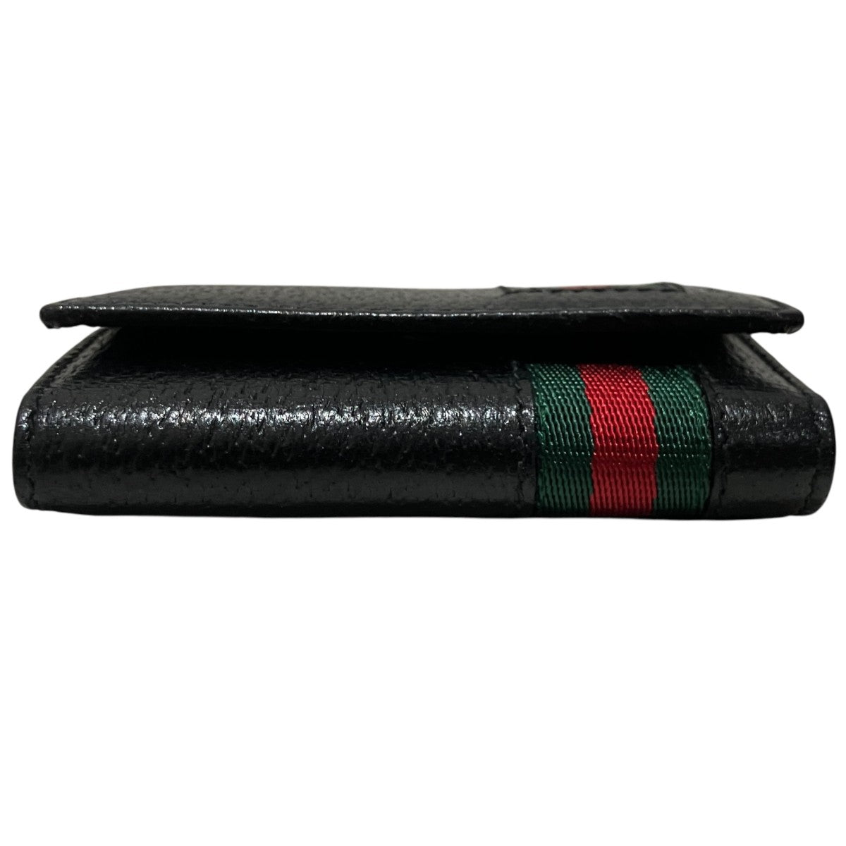 Gucci [sherry Line] Key Case Black - Pre-owned