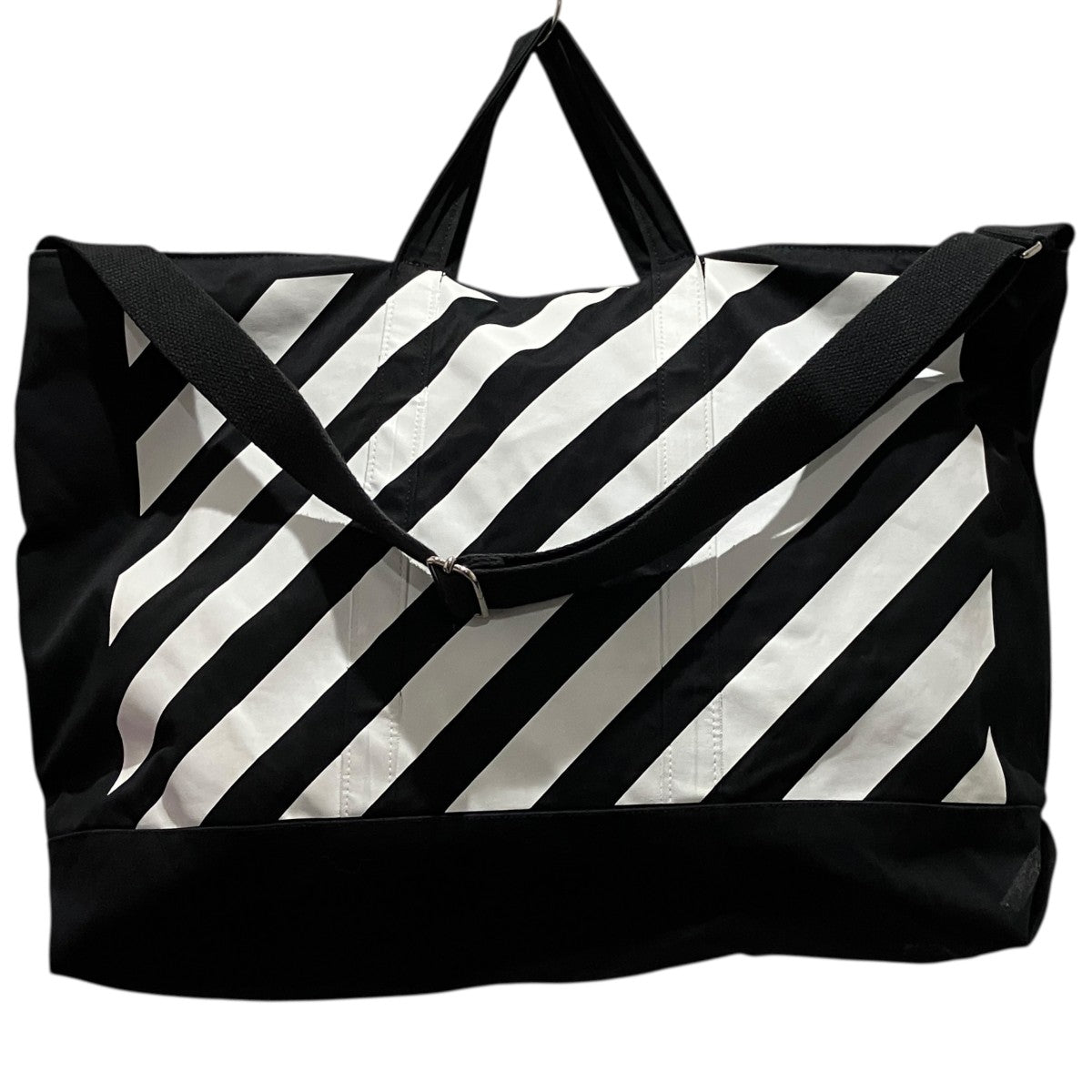 Off-White x Fragment Design fragment Off Black Tote Bag Tote Bag Black/Yellow - Pre-owned