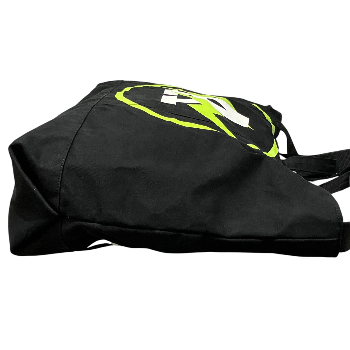 Off-White x Fragment Design fragment Off Black Tote Bag Tote Bag Black/Yellow - Pre-owned