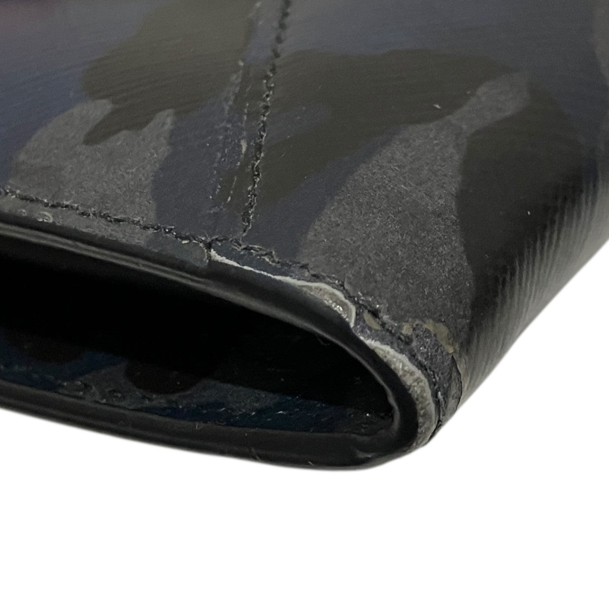 Prada Shoulder Wallet Navy - Pre-owned