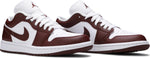 Air Jordan 1 Low Brown/Team Red/Bronze Eclipse