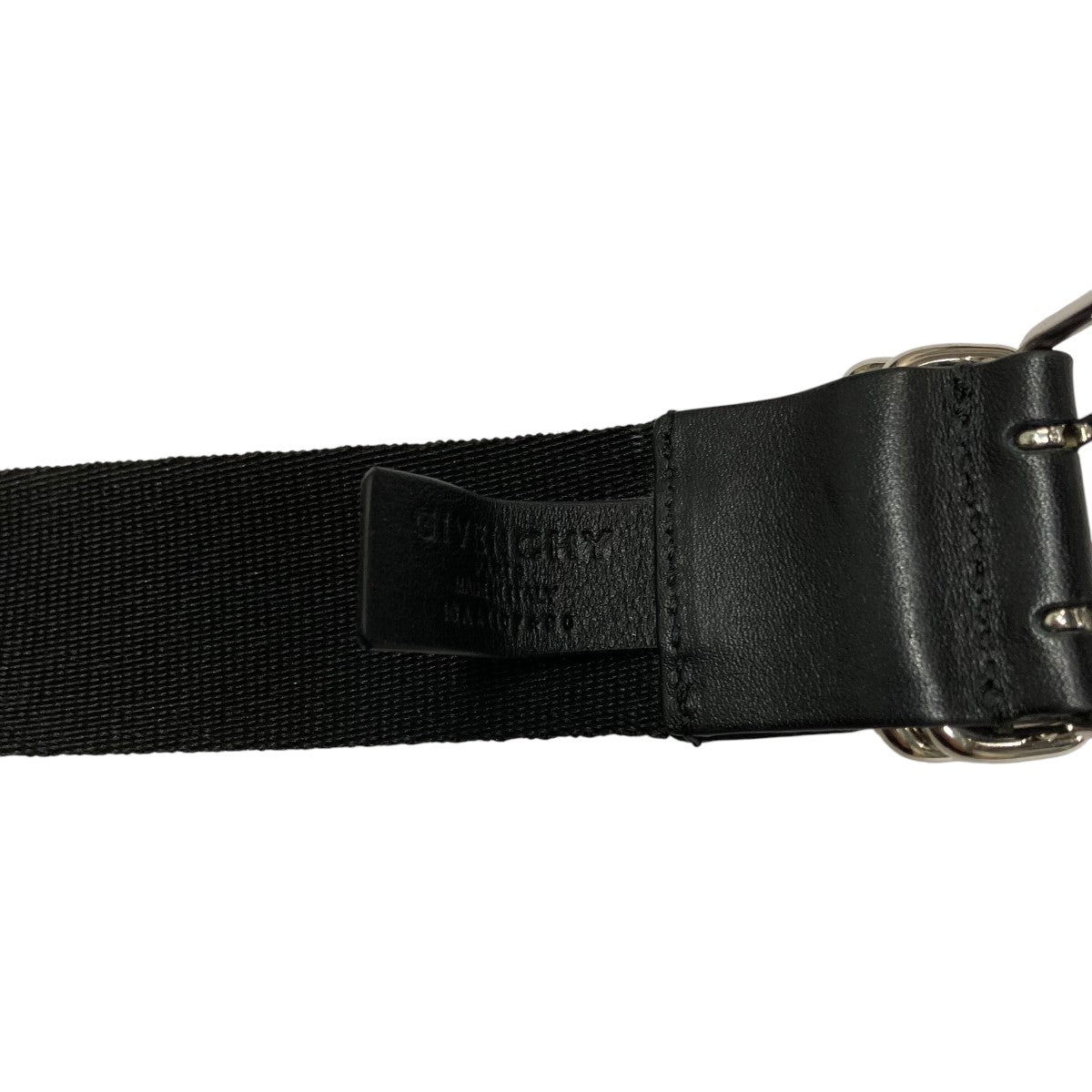 Givenchy Logo Belt Black - Pre-owned